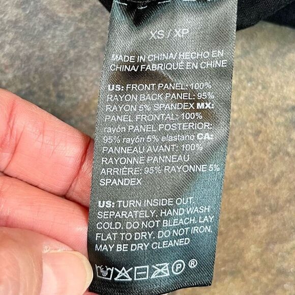 White House Black Market Women’s Black Short Sleeve XS - Picture 8 of 10